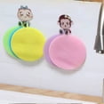thumbnail image 3 of 10 Pieces Dish Washing Brush Portable Reusable Round Durable Flexible Pot Dual Side Household Kitchen Cleaning Pad Tool Random Color, 3 of 9
