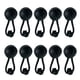 thumbnail image 2 of 10 Piezas de Sujetadores Reutilizables de Cuerda Elástica / Amortiguadores para Lona, ​​negro, 2 of 7