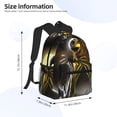 thumbnail image 2 of Goofa The Nightmare Before Christmas Pattern Casual Backpack – School Backpack Lightweight & Ergonomic Design, Water-Resistant, Spacious & Comfortable, Travel, 2 of 6