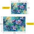 thumbnail image 5 of FREEAMG Abstract Floral Green Puzzle 1000 Pieces - Wooden Jigsaw Puzzles for Family Games - Suitable for Teenagers and Adults, 5 of 7