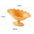 thumbnail image 2 of AMERTEER Flower Shape Fruit Snacks Dessert Plates Non-slip Stable Table Storage Container for Fruits Snacks Nuts Dry Fruits, 2 of 2