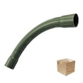 thumbnail image 1 of 30 Pzs Codo Curvo 90° Conduit Verde Argos PVC Pesado 2 Pulgadas, 1 of 6