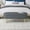 Dark Gray, variant on Noble House Dyani 43" Oval Flannel Storage Ottoman Bench, Upholstered Footrest with Metal Legs, Dark Blue