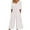 White, variant on BXINGOHAI Womens Dressy Jumpsuits Casual One Piece Outfit Button Shorts Sleeve Wrap Drawstring Waist Wide Leg Long Pants Romper Black,L