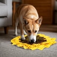 thumbnail image 3 of Snuffle Mat For Dogs Large Enrichment Toy Slow Feeder Machine Washable Sunflower Design Puppy Busy Activity Pet Supplies Training Mental Stimulation, 3 of 7