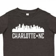thumbnail image 4 of Inktastic Charlotte North Carolina Skyline Nc City Boys or Girls Toddler T-Shirt, 4 of 5