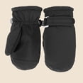 thumbnail image 2 of AWZXDE Baby Gloves Toddler Mittens Skiing Gloves Winter Gloves Kids Winter Mittens For Girls Boys Water-proof Grip Enhanced Thermal Black,3-24 Months, 2 of 4