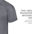thumbnail image 2 of Augusta sportswear Men's Attain Wicking Two Button Baseball Jersey, 2 of 5