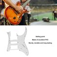 thumbnail image 3 of Guitar Pickguard PVC Anti Scratch Guard Plate Sheet Bass Musical Instrument Accessory For ST Guardplate, 3 of 8