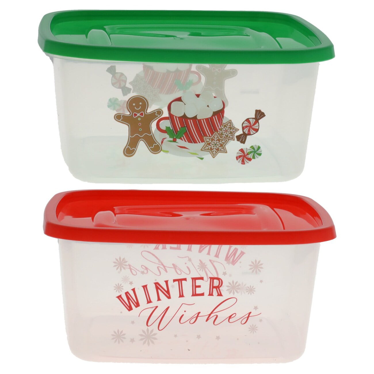 NEW Christmas Holiday 24 Pc Core Kitchen Food Storage Containers