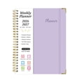 thumbnail image 2 of Purple Planner 2026-2027, Monthly and Weekly Academic Planner July 2026 - June 2027, Flexible Teacher Student Planning Agenda book with Tabs, Perfect for Office Supplies, 11" x 8.5", Premium Paper, 2 of 5
