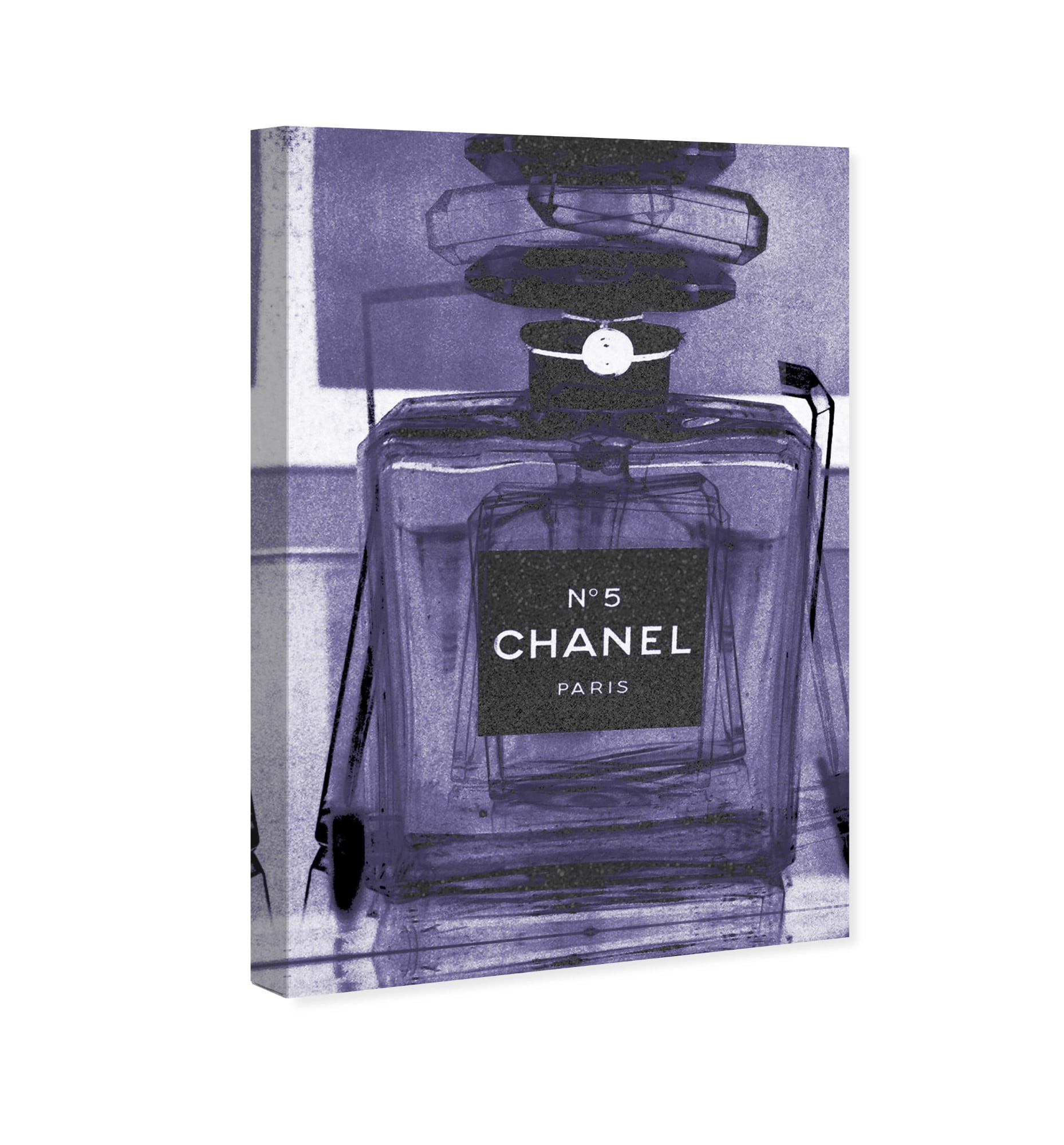 Wynwood Studio Fashion and Glam Wall Art Canvas Prints 'Infinite Glam  Amethyst' Perfumes - Purple, Black 