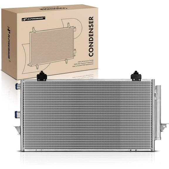 A-Premium Air Conditioning A/C Condenser Compatible with Toyota RAV4 2001-2005, Replace# 8846042070, 8846042090