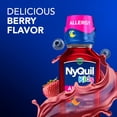 thumbnail image 6 of Vicks NyQuil Kids Allergy Liquid, Nighttime Allergy Medicine for Children, Berry, 8 fl oz, 6 of 12