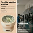 thumbnail image 4 of Luku 12L Mini Folding Washing Machine, Portable Collapsible Washer & Dryer for Underwear, Baby Clothes, 4 of 7