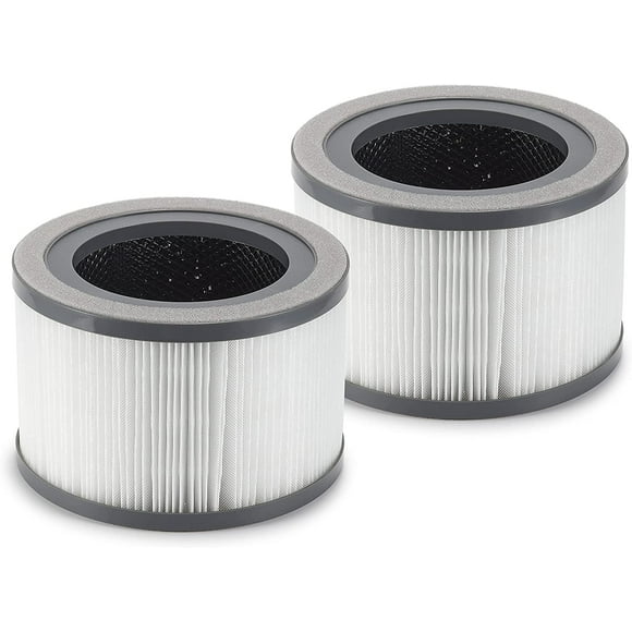 2 Pack Replacement Filters for LEVOIT Vista 200 Air Purifier, with Hepa and Activated Carbon Filter, Compatible with Levoit Vista 200-RF Replacement Filters SHTKUYING