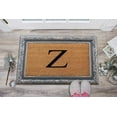 thumbnail image 4 of A1HC First Impression Rubber and Coir Albena 24" X 36" Bronze Finished Heavy Duty Monogrammed Doormat, 4 of 8