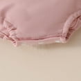 thumbnail image 4 of Ulitacool Onesies For Girls O Neck Infant Toddler Easter Long Sleeve Romper Cartoon Prints Hooded Bodysuits Red 3-6 Months, 4 of 9