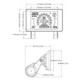 thumbnail image 3 of Pantalla Bicicleta Eléctrica Pantalla LCD Pantalla De Velocidad Y Nivel De Batería Panel De Control De Scooter Eléctrico Con Tarjeta NFC Cable Impermeabilizante Cabeza Macho 5P, 3 of 7
