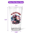 thumbnail image 5 of Scottish Terrier Patriotic Welcome for 4Th of July Independence Day 16oz Pint Beer Glass Mug Scottie Dog Lover Gifts Beer Glasses Cup - 00010, 5 of 5