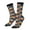 2 Black-1, variant on Burning Rugby Balls Print Adult Socks for Men & Women,Calf Socks, Ankle Socks,Boots Socks,Breathable Casual Sock,Unisex Crew Socks