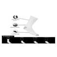 thumbnail image 3 of TELOLY Men'S Ankle Socks Mens White Socks 12 Pack, 3 of 7