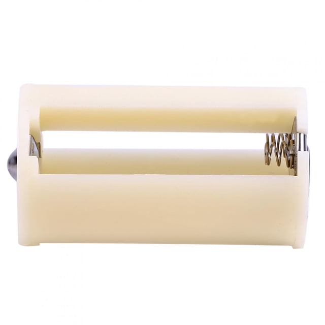 Battery Adapter, White Battery Converter, 4pcs 3 AA To D Battery Emergency Industry For Electronics