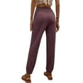 thumbnail image 3 of SUNSIOM Pantalon de Pyjama pour Femmes Doux et Confortable Taille Haute avec Poches Bas de Pyjama Extensible, 3 of 5