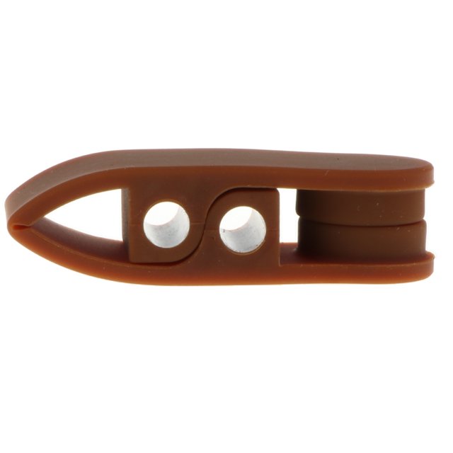 Cinturón Magnético de Silicona Portátil Anti-pérdida Para - Marrón Sunnimix Organizador de envoltura de auriculares