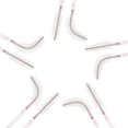 thumbnail image 3 of LHX Tbestmax 500 Disposable Mascara Wands Eyelash Brush Spoolies for Eyebrow Eye Lash Extension (Pink, White), 3 of 3