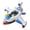 B, variant on Ba-by Pool Float Swimming Float Boat with Steering Wheel Horn for Ki-ds Inflatable Ride-ons Summer Pool Swim Ring Beach Supplies,E