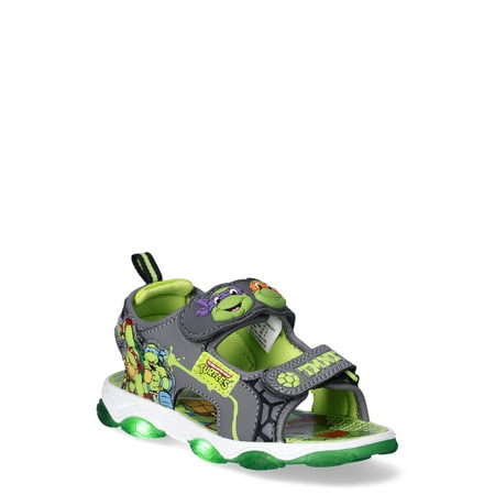 

Teenage Mutant Ninja Turtles Toddler Boys Light-up Sandals Sizes 7-12