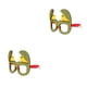 thumbnail image 1 of Jumpingount Gafas de Pascua con purpurina, juego de vestir de pollo, decoración de anteojos de baile de cumpleaños, suministros de Tipo 10 2piezas, 1 of 6