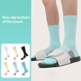 thumbnail image 1 of LJNYFDC Mid Tube Socks Sports Foot Protector High Elasticity Vibration Damping High top Basketball Sports Use Training 1 Pair, 1 of 6