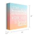 thumbnail image 4 of Barnyard Designs 'Stay Humble' Wooden Box Sign Motivational Desk Decor, Primitive Decor Office Desk Decorations for Women Office Bathroom Shelf Decor, Inspirational Desk Decor, 8x8, 4 of 7