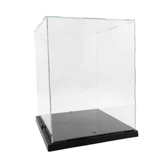 Acrylic Display Case with Lid, 14.5 Inch Acrylic Box with Black Velvet  Disaply Stand, Clear Display Case for Collectibles, Action Figures (Outer  Size
