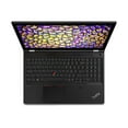 thumbnail image 5 of Lenovo ThinkPad P15 Laptop, 15.6" FHD IPS 500 nits, i7-10750H, Quadro T1000 4GB, 16GB, 512GB SSD, Win 10 Pro Notebook 20SUS07V00, 5 of 6