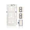 thumbnail image 2 of Replacement Sim Card Reader Compatible For Motorola Moto G8 Power Lite (XT2055 / 2020) / Moto E6S (XT2053-1 / 2020) (4 Piece Set), 2 of 5