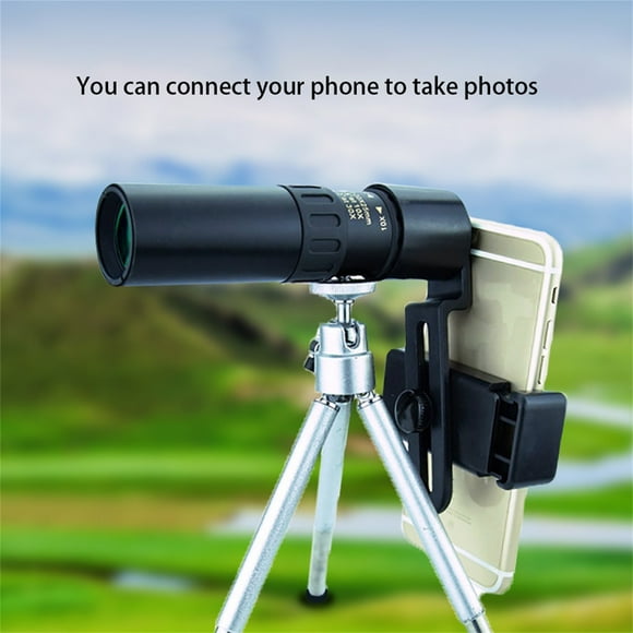 4K 10-300X40mm Super Telephoto Zoom Monocular Telescope Portable For Camping