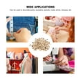 thumbnail image 4 of 500Pcs Round Knitting Buttons, Novelty Cartoon Patterns Wood Buttons For Kids Clothes Bag Craft 15mm, 4 of 8