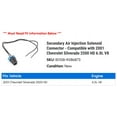 thumbnail image 2 of Secondary Air Injection Solenoid Connector - Compatible with 2001 Chevy Silverado 2500 HD 6.0L V8, 2 of 2