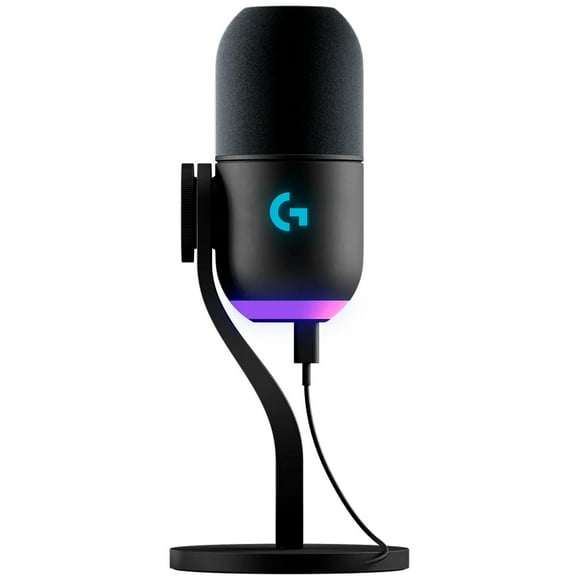 Microfono Gamer LOGITECH Yeti GX USB Supercardioide 24bits 60Hz-18.5kHz Iluminación RGB Windows/Mac