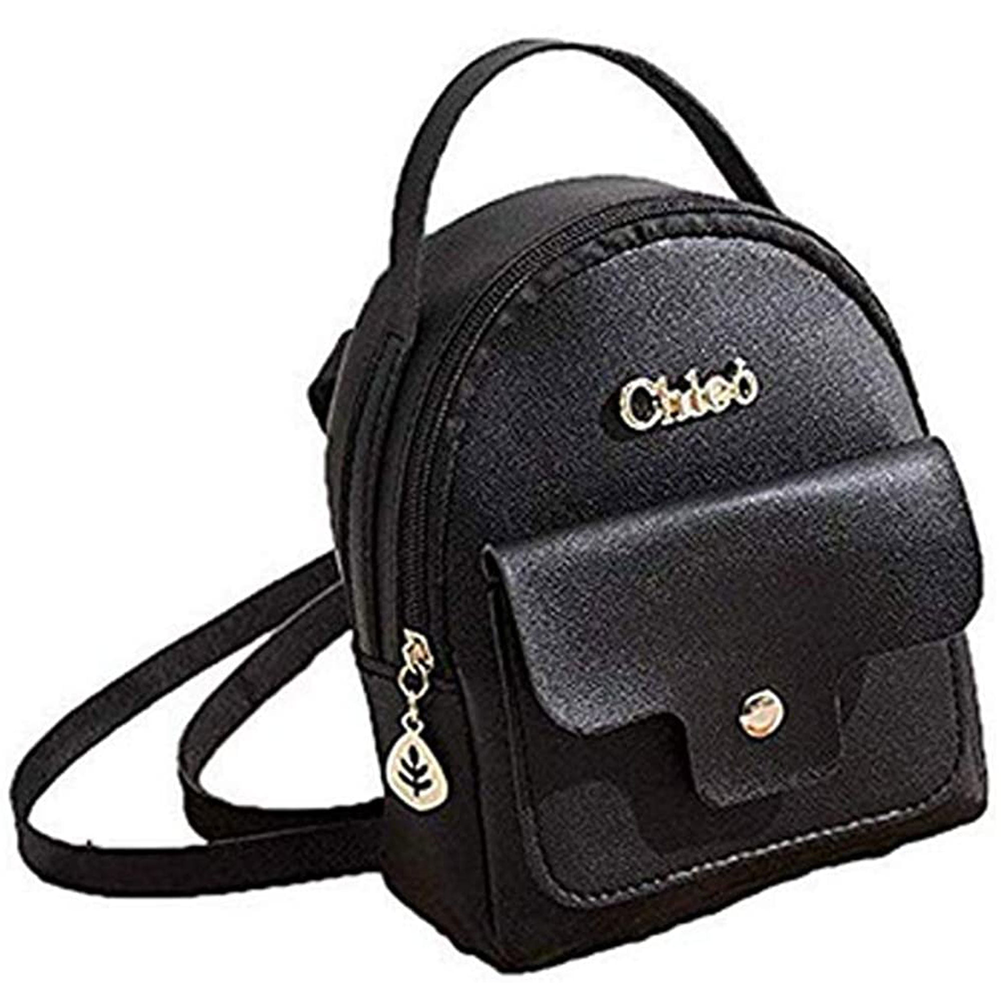 3PCS Women Girl Backpack Casual PU Leather Handbag Rucksack Shoulder School Bag 