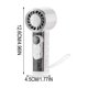 thumbnail image 3 of Ice Compress High-Speed Digital Display Handheld Fan USB Rechargeable Powerful Wind Small Fan Portable Desktop Fan For Home Office Outdoor, 3 of 6