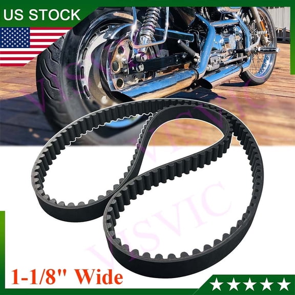 REAR DRIVE BELT For 91-03 HARLEY SPORTSTER 883 1200 HUGGER XLH 1200C 883C 1200S