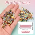 thumbnail image 3 of Uxcell 4000-Pack Cuentas Bugle, Cuentas de Vidrio de Tubo Bugle de 2x7mm para Manualidades DIY/Pulseras/Collares Rosa, 3 of 7