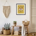 thumbnail image 3 of Stupell Industries Eclectic Dragonfly Symmetry on Yellow Black Framed Print Under Glass, 13 x 16, by Indira Prieto | IndySign, 3 of 8