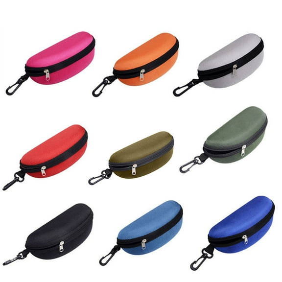 Visland 3PCS Sunglasses Case and Large Waterproof Eyeglasses Case Hard EVA zipper for Men & Women or Children