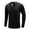Black, variant on Dagegui Men's Henley Shirts Cotton Long Sleeve Buttons T-Shirts Patchwork Crewneck Pullover Shirt Casual Loose Fit Work Tees Tops Black,S