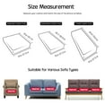 thumbnail image 3 of ANMINY Sofa Cushion Cover Stretch Couch Seat Slipcover Furniture Protector 3 Seater, 3 of 7